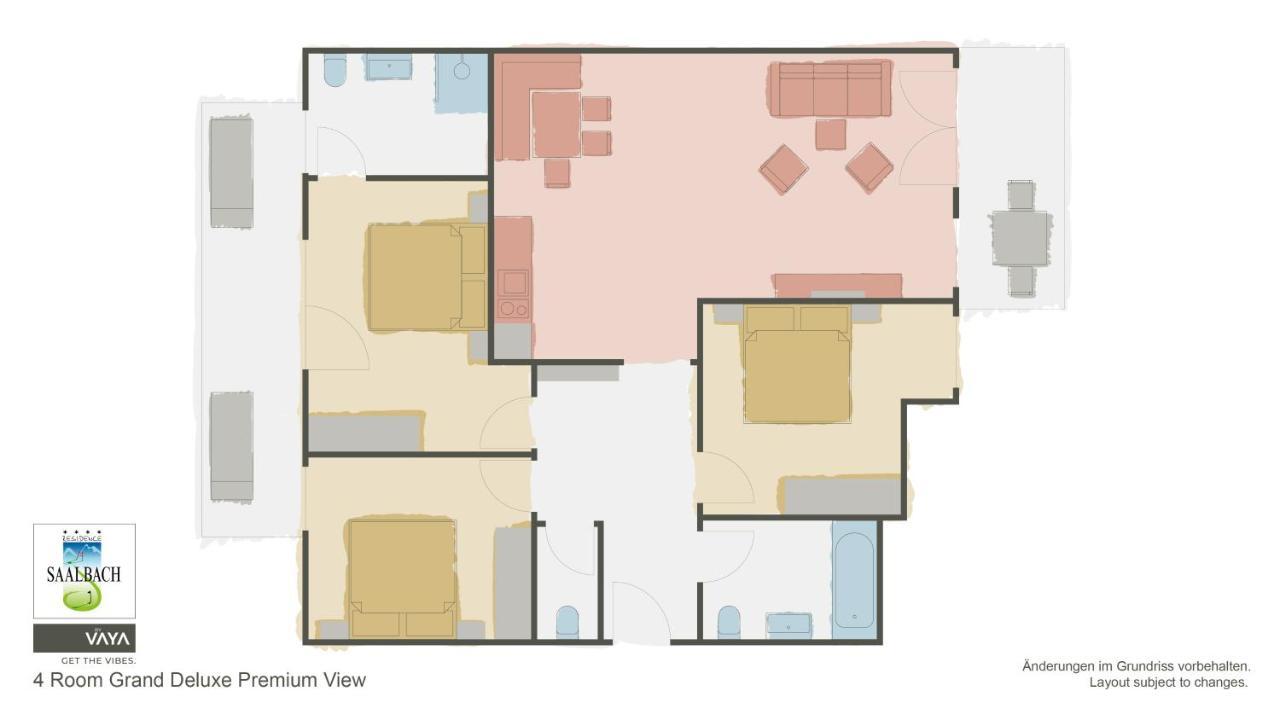 Residence Saalbach By Vaya Inklusive Joker Card Εξωτερικό φωτογραφία