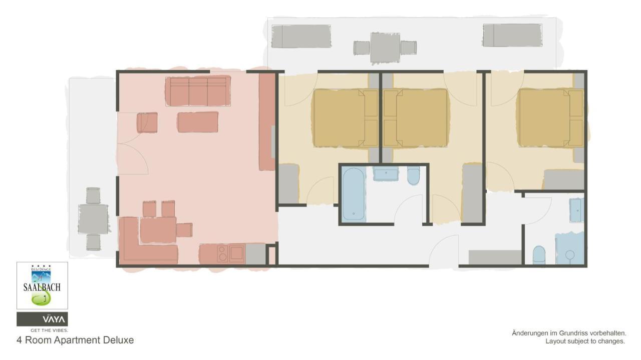 Residence Saalbach By Vaya Inklusive Joker Card Εξωτερικό φωτογραφία
